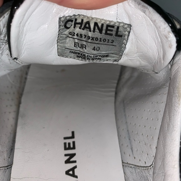 CHANEL size 40 gray suede CHANEL SPORT sneakers - Picture 2 of 12